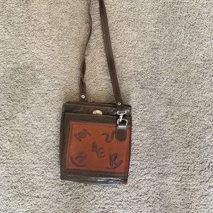 American west leather purse crossbody